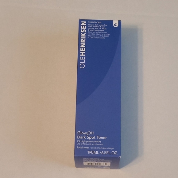Ole Henriksen Blue GlowOH Dark Spot Toner NIB 6.5 Oz/190 Ml - Picture 2 of 9